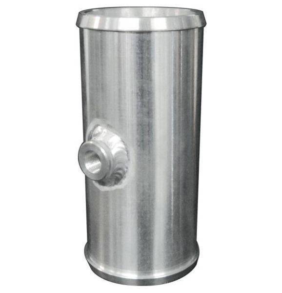 PPE Diesel - PPE Diesel Billet Aluminum Coupler 1/8 Inch Npt 2.25 Inch OD X 5.0 Inch Long - 515900225