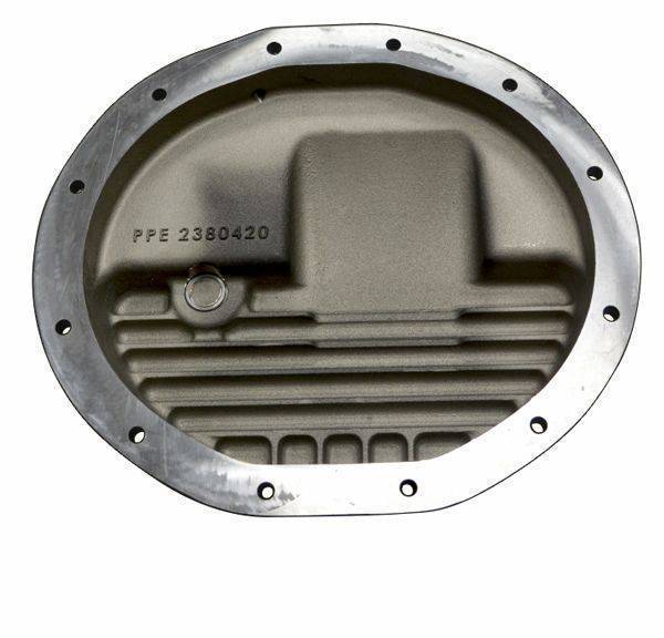 PPE Diesel - PPE Diesel Heavy Duty Cast Aluminum Front Differential Cover 15-17 Ram 2500/3500 HD Brushed - 238042010