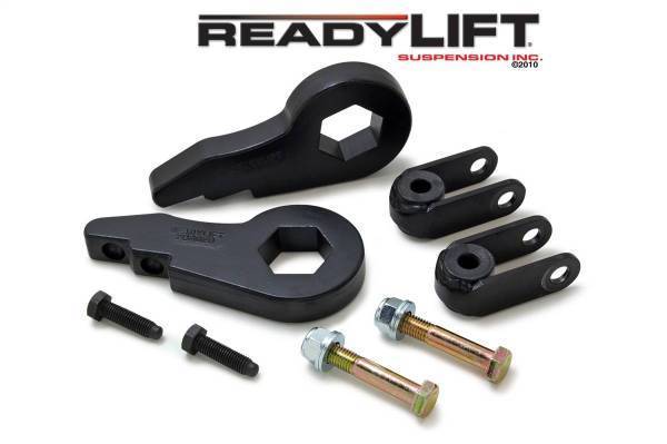 Ready Lift - ReadyLift Front Leveling Kit 2.5 in. Lift w/Forged Torsion Key/Adjusting Bolts Allows Up To 33 in. Tire - 66-3000