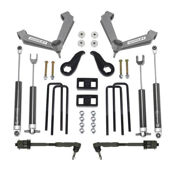 Ready Lift - ReadyLift SST® Lift Kit w/Shocks 3.5 in. Front Key Way 2 in. Rear Block Fabricated A-Arm w/ Falcon 1.1 Monotube Shocks - 69-35140