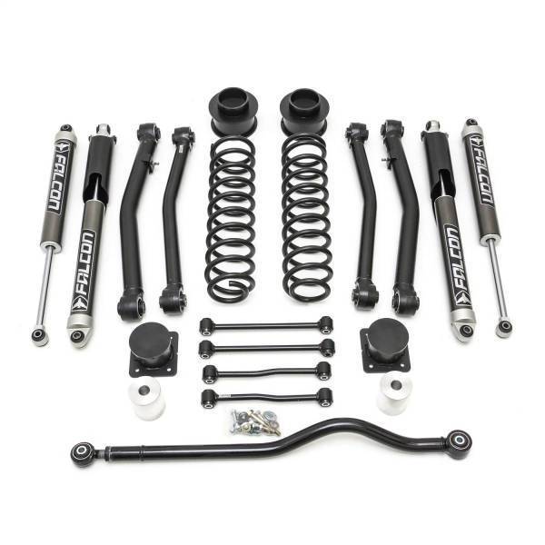 ReadyLift - ReadyLift SST® Lift Kit w/Shocks 4 in. Front/3 in. Rear Lift w/Front Track Bar Incl. Falcon 2.1 Shocks - 69-6041