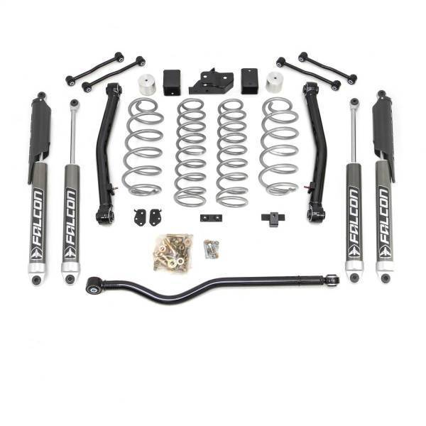 Ready Lift - ReadyLift SST® Lift Kit Terrain Flex 2-Arm Kit w/Falcon 3.5 in. Rubicon 4.5 in. Sahara-Sport 2.1 Monotube Shocks - 69-6836