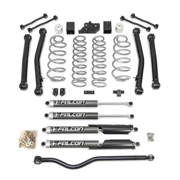 Ready Lift - ReadyLift SST® Lift Kit Terrain Flex 4-Arm Kit w/Falcon 3.5 in. Rubicon 4.5 in. Sahara-Sport 2.1 Monotube Shocks - 69-6837