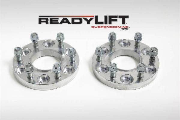 Ready Lift - ReadyLift Wheel Spacer .875 in. w/Studs w/Factory Holes Pair - Oct-85