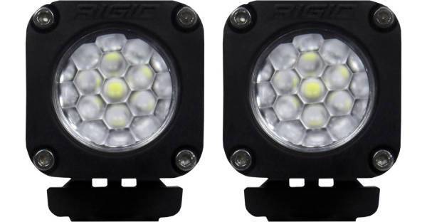 Rigid Industries - Rigid Industries RIGID Ignite Back-Up Kit Diffused Lens Surface Mount Black Housing Pair - 20541