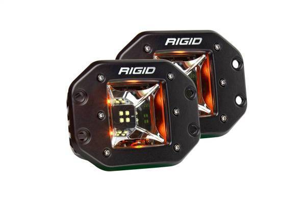 Rigid Industries - Rigid Industries RADIANCE SCENE AMBER BACKLIGHT FLUSH MOUNT PAIR - 68214