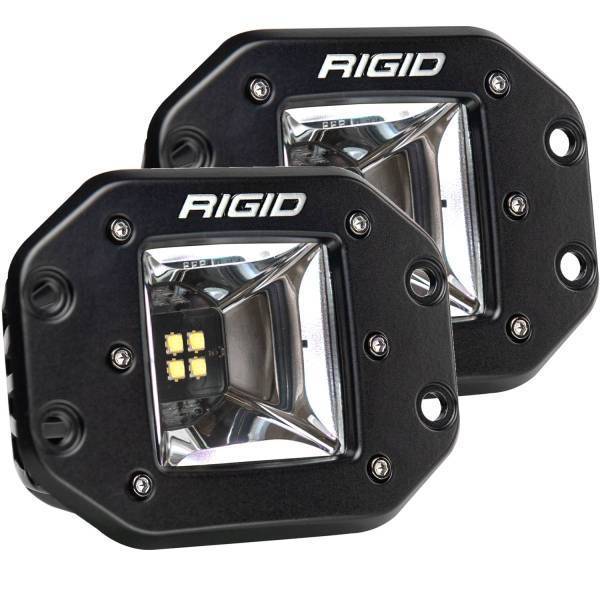 Rigid Industries - Rigid Industries Radiance+Scene RGBW Flush Mount Pair - 682153