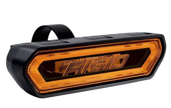 Rigid Industries - Rigid Industries RIGID Chase Rear Facing 5 Mode LED Light Amber Halo Black Housing - 90122