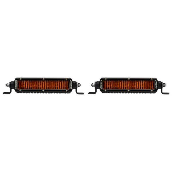 Rigid Industries - Rigid Industries SR-Series SAE 6 Inch with Amber PRO Lens Pair - 906705