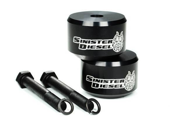 Sinister Diesel - Sinister Diesel 05-10 Ford F250/350 Black (4wd Only) Leveling Kit - SD-0510LVL-BLK