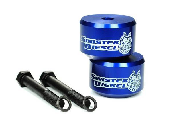 Sinister Diesel - Sinister Diesel 05-10 Ford F250/350 Blue (4wd Only) Leveling Kit - SD-0510LVL-BLU
