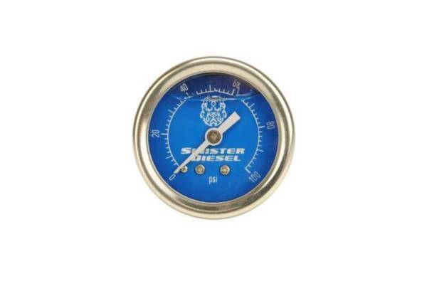 Sinister Diesel - Sinister Diesel Fuel Pressure Gauge - SD-GAUGE