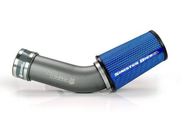 Sinister Diesel - Sinister Diesel 99.5-03 Ford 7.3L Powerstroke Cold Air Intake - Gray - SDG-CAI-7.3