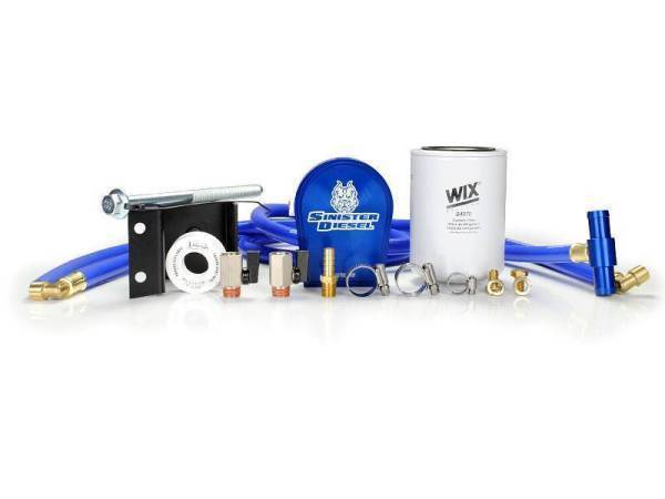 Sinister Diesel - Sinister Diesel 03-07 Dodge 5.9L Cummins Coolant Filtration System w/ Wix Filter - SD-COOLFIL-5.9-03-W