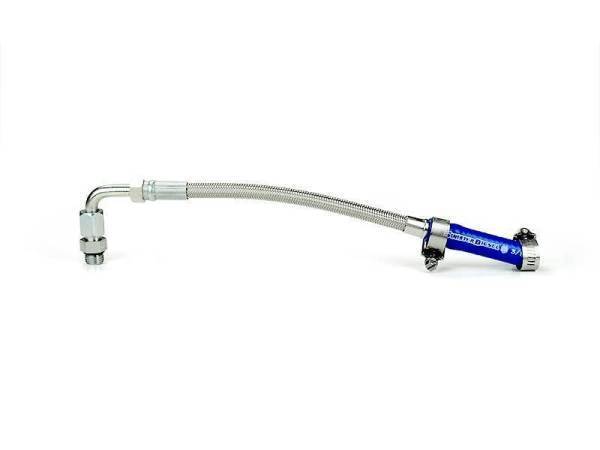 Sinister Diesel - Sinister Diesel Turbo Coolant Feed Line for 2011-2016 Ford Powerstroke 6.7L - SD-TURB-COOL-6.7P