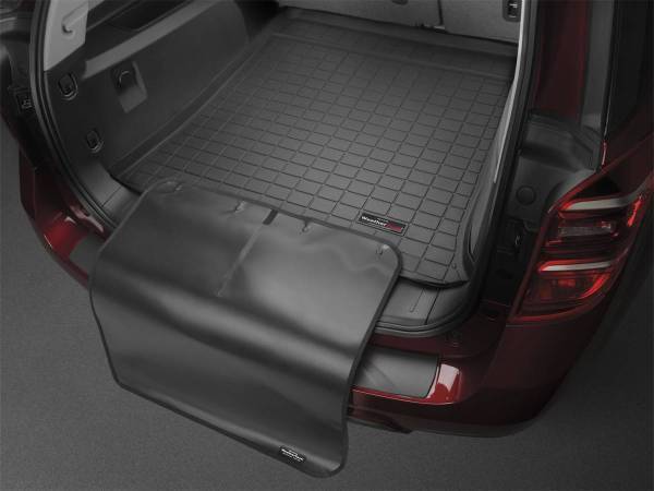 Weathertech - Weathertech Cargo Liner w/Bumper Protector Cargo Liner Will Limit Range Of Motion In Models Equipped w/The optional Trail Rail Cargo Mgmt. System Black - 401107SK