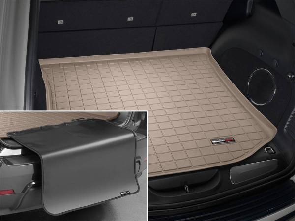 Weathertech - Weathertech Cargo Liner w/Bumper Protector Tan - 41469SK