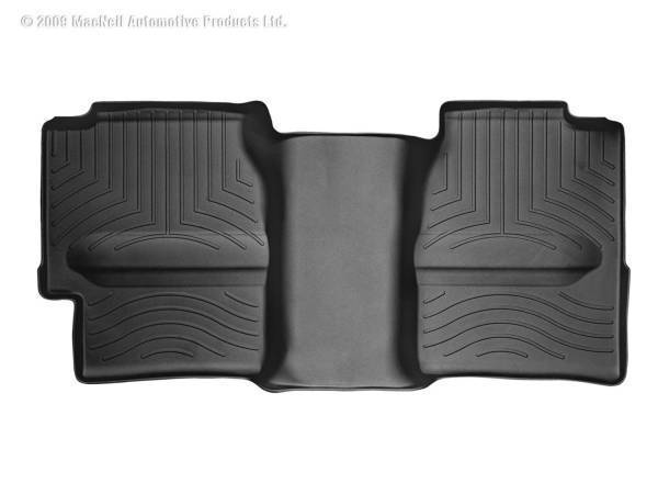 Weathertech - Weathertech FloorLiner™ DigitalFit® Black Rear Extends Under Rear Seat - 440622