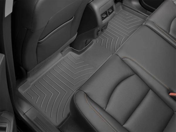 Weathertech - Weathertech FloorLiner™ DigitalFit® Black Rear Fits Vehicles w/Front Row Bench Seat w/Fold-Flat Storage - 4410123