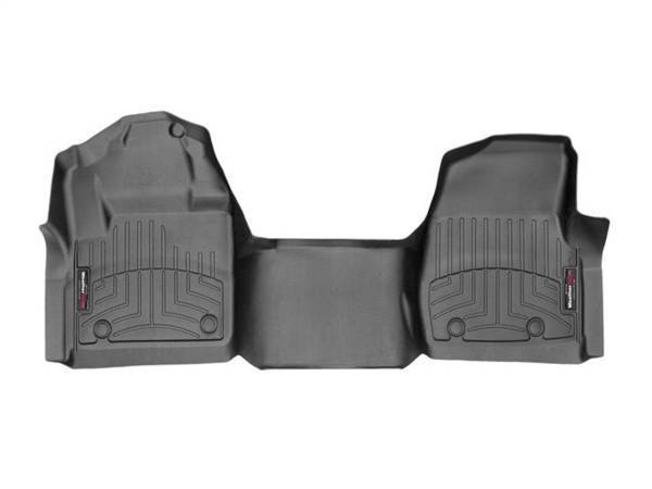 Weathertech - Weathertech FloorLiner™ DigitalFit® Black Front Over The Hump - 4410281