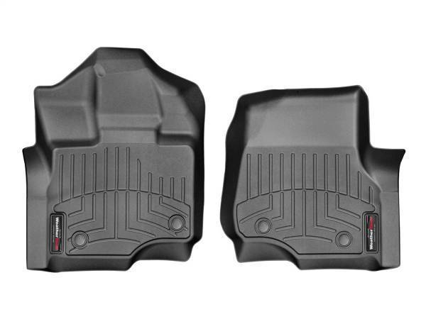 Weathertech - Weathertech FloorLiner™ DigitalFit® Black Front Fits Vehicles w/Vinyl Floors - 446971V