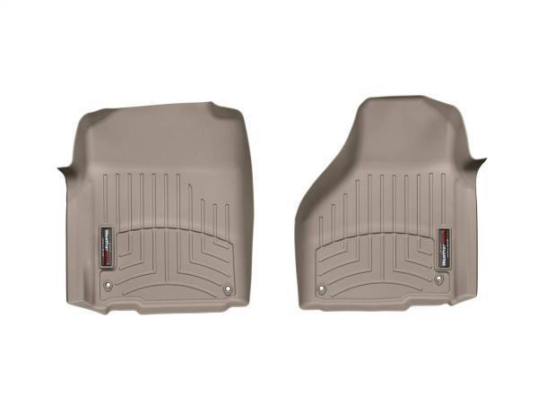 Weathertech - Weathertech FloorLiner™ DigitalFit® Tan Front Fits Vehicles w/Retention Hook On The Drivers/Passenger Side - 454651