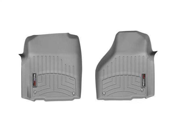 Weathertech - Weathertech FloorLiner™ DigitalFit® Gray Front Fits Vehicles w/Retention Hook On The Drivers/Passenger Side - 464651