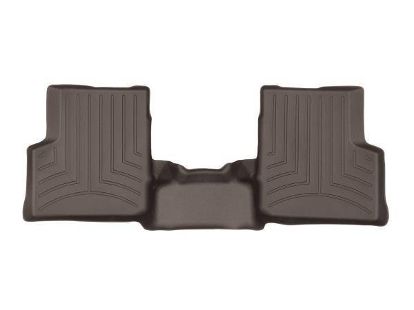 Weathertech - Weathertech FloorLiner™ DigitalFit® Rear Fits Vehicles w/Retention Hook On The Driver And Passenger Side w/Armrest Console Cocoa - 470123