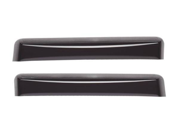 Weathertech - Weathertech Side Window Deflector Rear Dark Tint - 81019