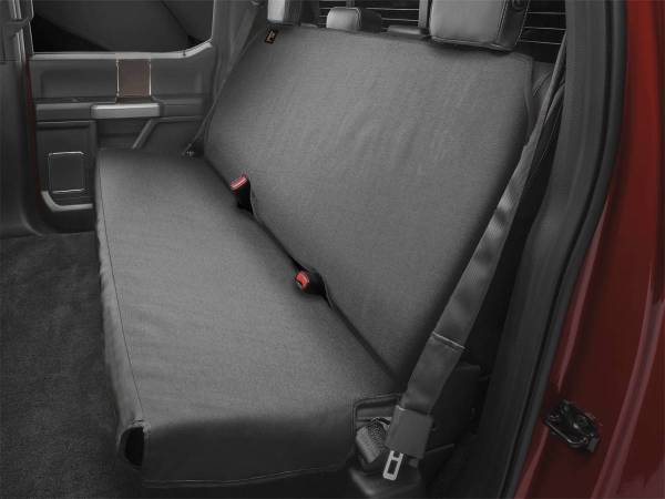 Weathertech - Weathertech Seat Protector Black Bench Seat Width 56 in. Depth 19.5 in. Back Height 22.5 in. - DE2011CH