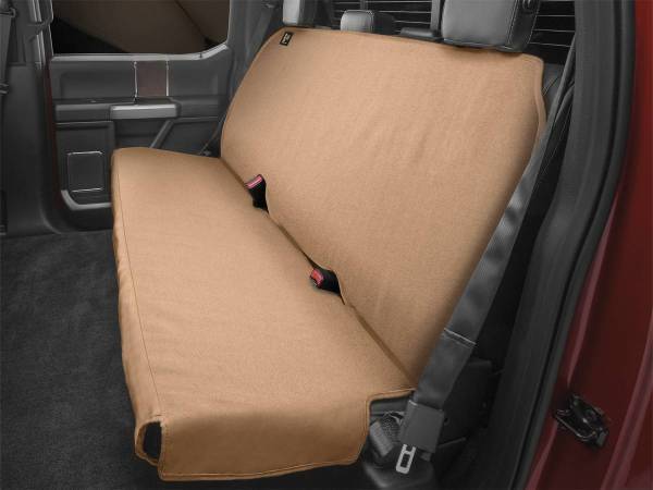 Weathertech - Weathertech Seat Protector Cocoa Bench Seat Width 63.5 in. Depth 20.5 in. Back Height 23 in. - DE2030CO