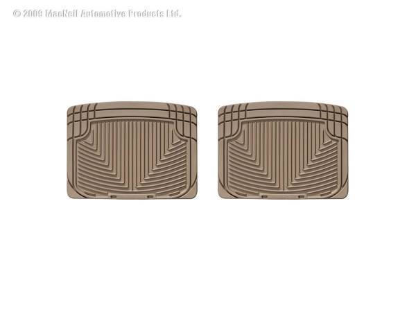 Weathertech - Weathertech All Weather Floor Mats Tan Rear - W20TN