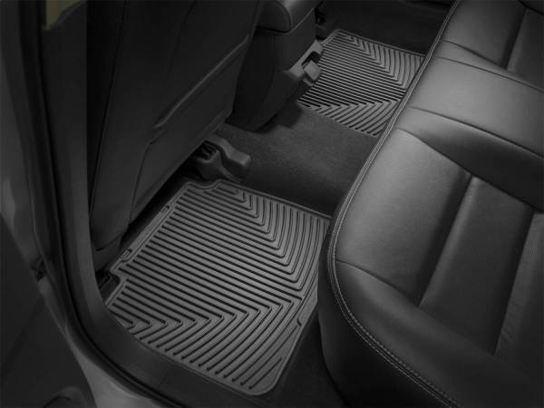 Weathertech - Weathertech All Weather Floor Mats Black Rear - W585