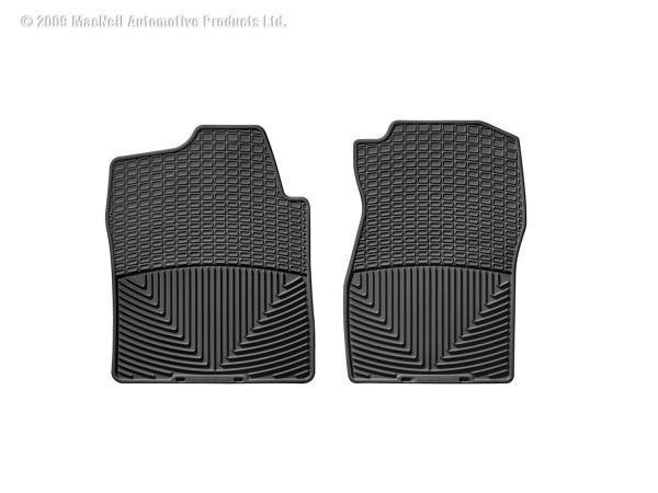 Weathertech - Weathertech All Weather Floor Mats Black Front - W72