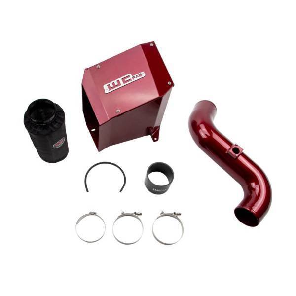 Wehrli Custom Fabrication - Wehrli Custom Fabrication 2006-2007 LBZ Duramax 4" Intake Kit with Air Box - WCF100192