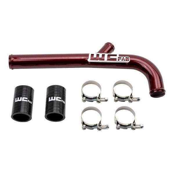 Wehrli Custom Fabrication - Wehrli Custom Fabrication 2013-2015 6.7L Cummins Upper Coolant Pipe for Dual Radiator - WCF100867