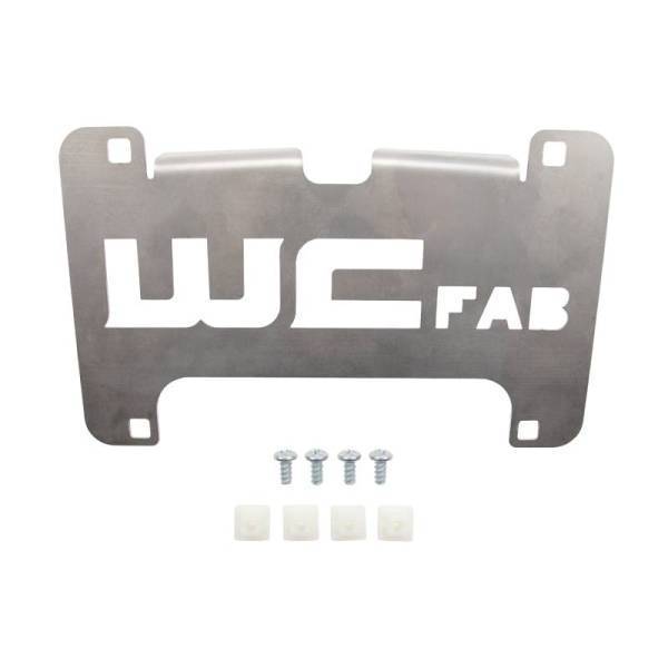 Wehrli Custom Fabrication - Wehrli Custom Fabrication 2015-2019 Chevrolet Silverado 2500/3500HD Lower Valance Filler Panel Front License Plate Mount - WCF100156