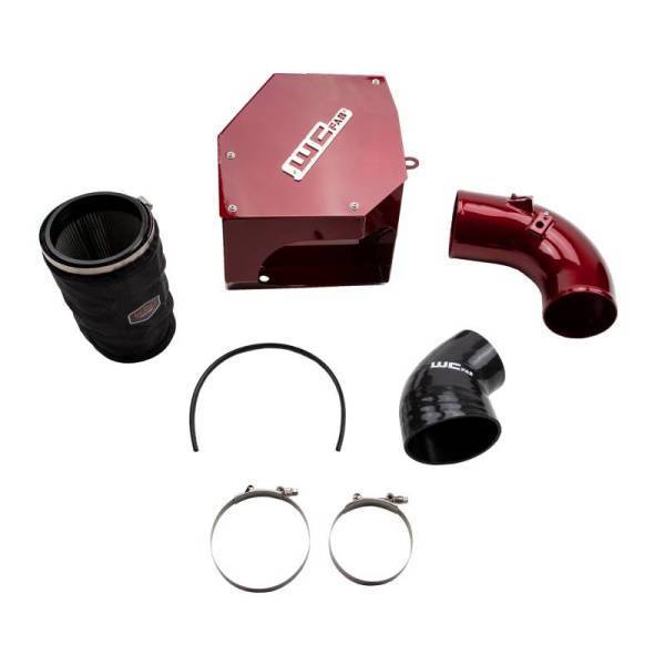 Wehrli Custom Fabrication - Wehrli Custom Fabrication 2019-2021 6.7 Cummins 5" Intake Kit with Air Box - WCF100315