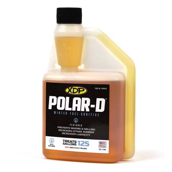 XDP Xtreme Diesel Performance - XDP Diesel Fuel Additive Polar-D Winter Formula All Diesel Engines 16 Oz Bottle Treats 125 Gallons - XDPD216