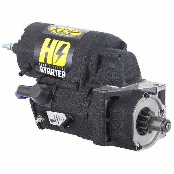 XDP Xtreme Diesel Performance - XDP Gear Reduction Starter 82-00 GM 6.2L/6.5L Diesel Wrinkle Black XD250 - XD250