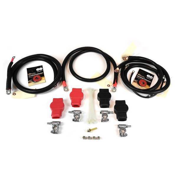 XDP Xtreme Diesel Performance - XDP HD Replacement Battery Cable Set for 1994-1998 Dodge 5.9L Cummins - XD437