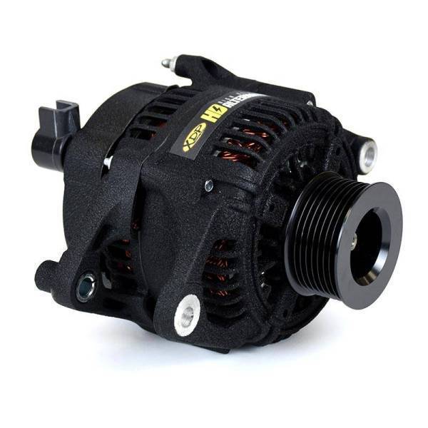 XDP Xtreme Diesel Performance - XDP XDP Wrinkle Black HD High Output Alternator XD510 For 1990-1998 Dodge 5.9L Cummins - XD510