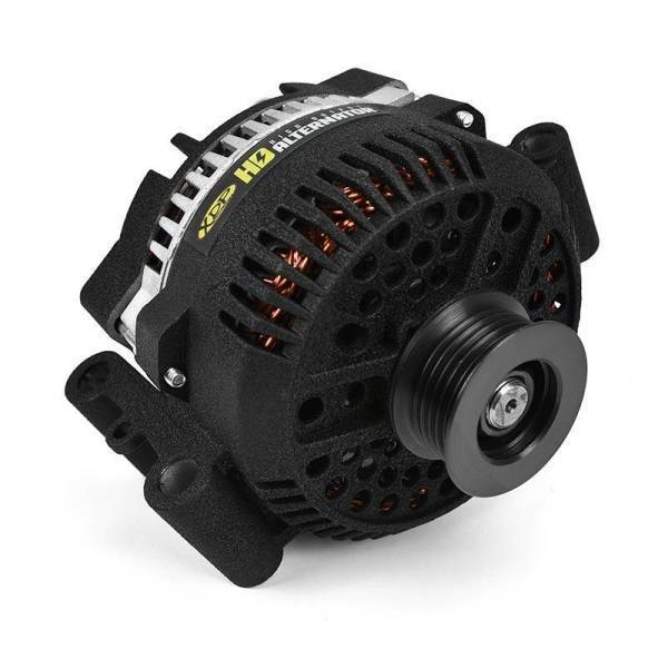 XDP Xtreme Diesel Performance - XDP Wrinkle Black HD High Output Alternator 1994-1997 Ford 7.3L Powerstroke XD357 - XD357