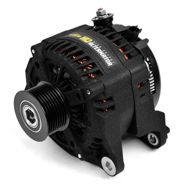 XDP Xtreme Diesel Performance - XDP Wrinkle Black HD High Output Alternator 2007.5-2018 Dodge 6.7L Cummins XD354 - XD354