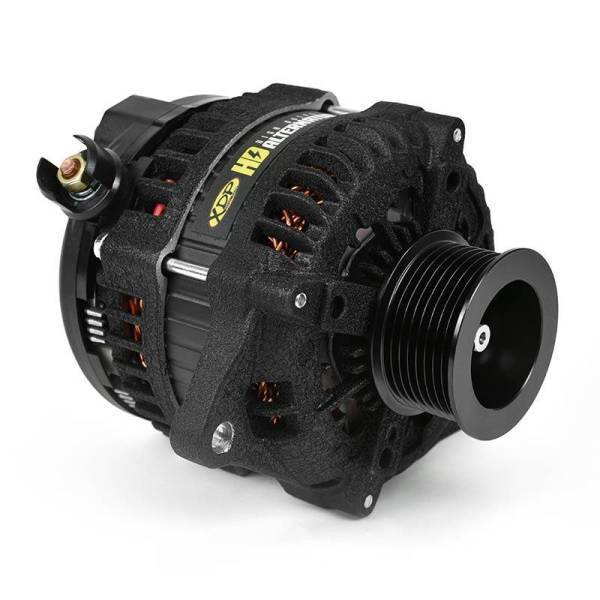 XDP Xtreme Diesel Performance - XDP Wrinkle Black HD High Output Alternator 2011-2016 Ford 6.7L Powerstroke XD352 - XD352