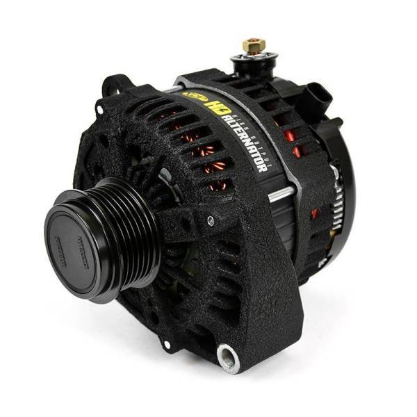 XDP Xtreme Diesel Performance - XDP Wrinkle Black HD High Output Alternator 2011-2019 GM 6.6L Duramax XD350 - XD350