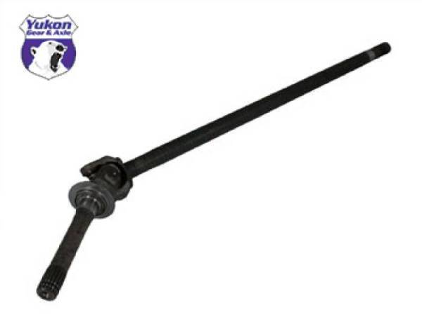 Yukon Gear & Axle - Yukon Gear Left Hand axle Assembly For 09-12 Dodge 9.25in Front - YA C68055221AA