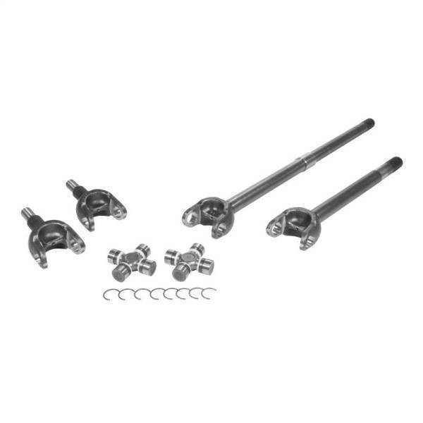 Yukon Gear & Axle - Yukon Gear 18-19 Jeep Wrangler Front 4340 Chromoly Axle Kit Dana 44 32 Spline w/1350 (7166) Joints - YA W24172