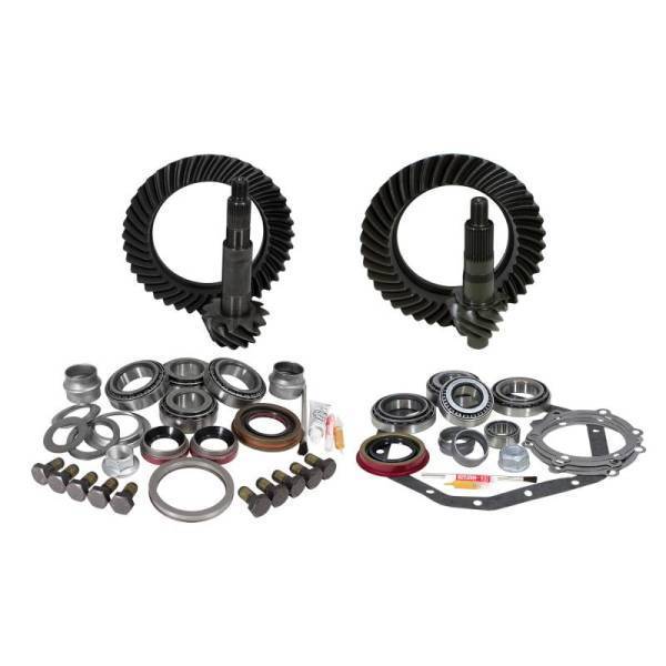 Yukon Gear & Axle - Yukon Gear & Install Kit Package for Reverse Rotation Dana 60 & 88 & Down GM 14T 4.56 Thick - YGK042