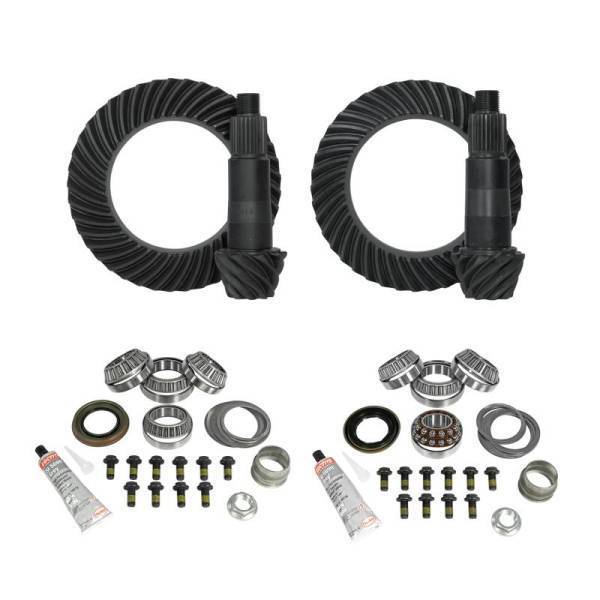 Yukon Gear & Axle - Yukon Gear & Install Kit Package for 18-23 Jeep JL/JT Rubicon Dana 44 Front & Rear 3.73 Ratio - YGK065